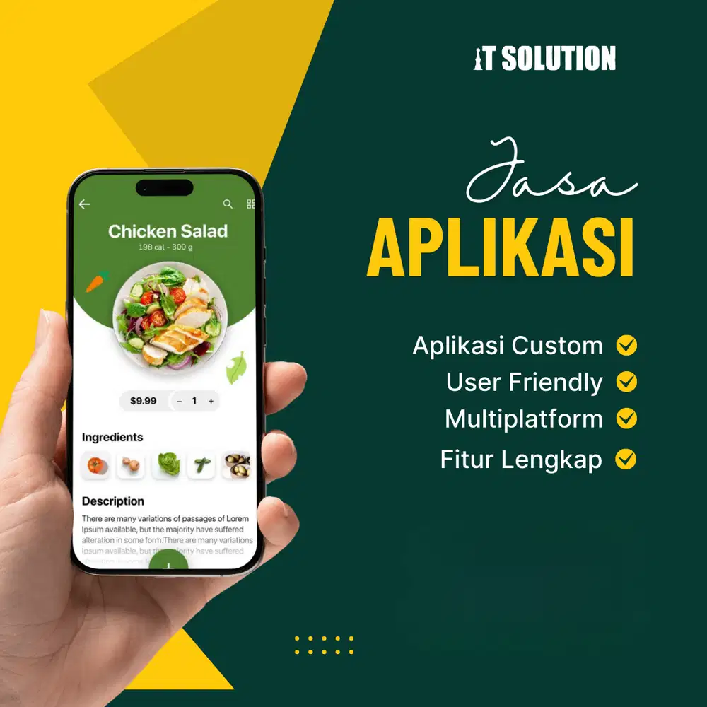 Pembuatan Aplikasi Custom Fitur Lengkap