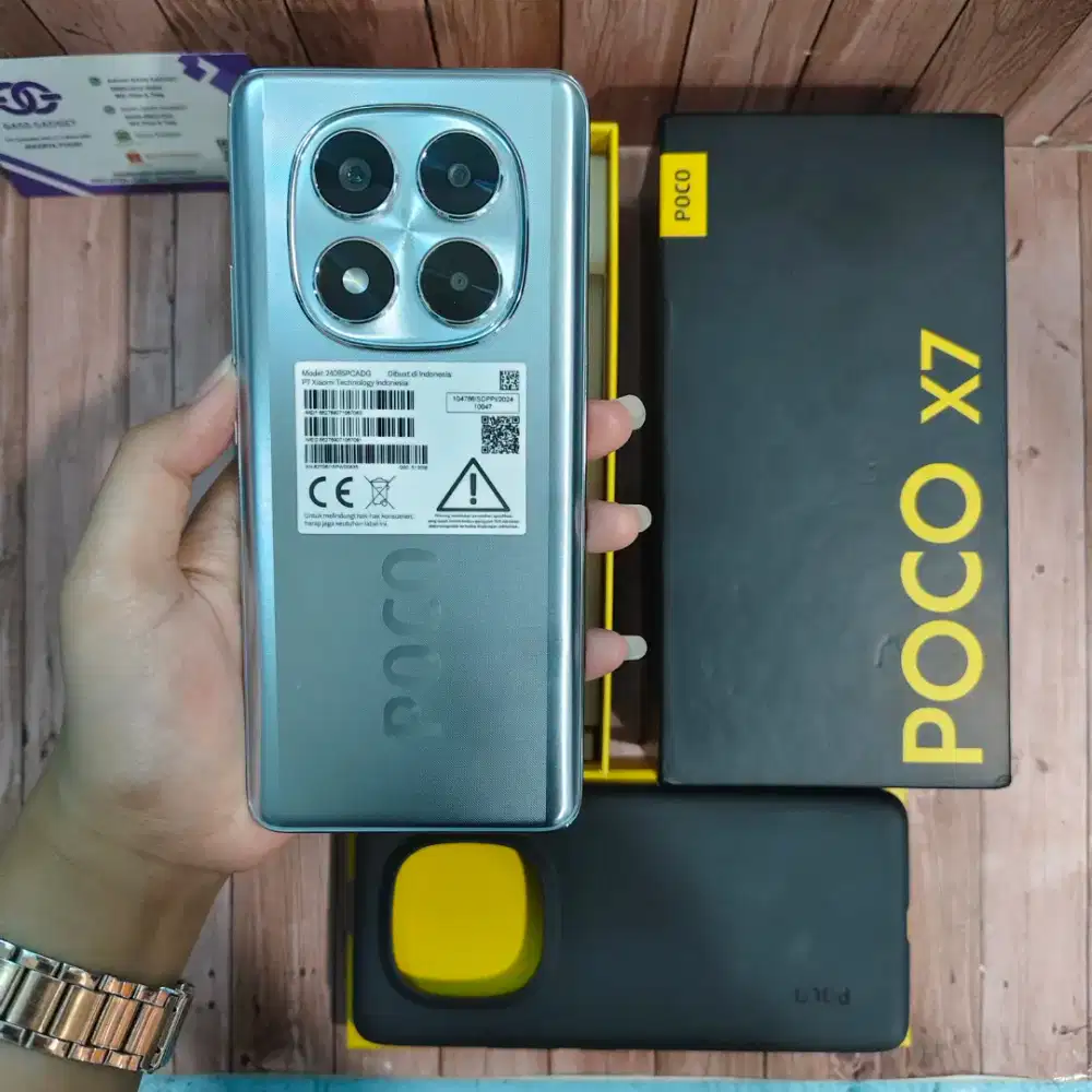 POCO X7 12/512GB SILVER FULLSET GG67091