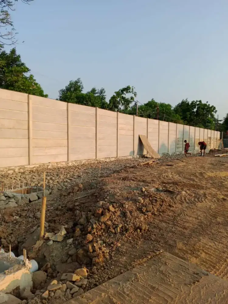 pagar panel beton precast