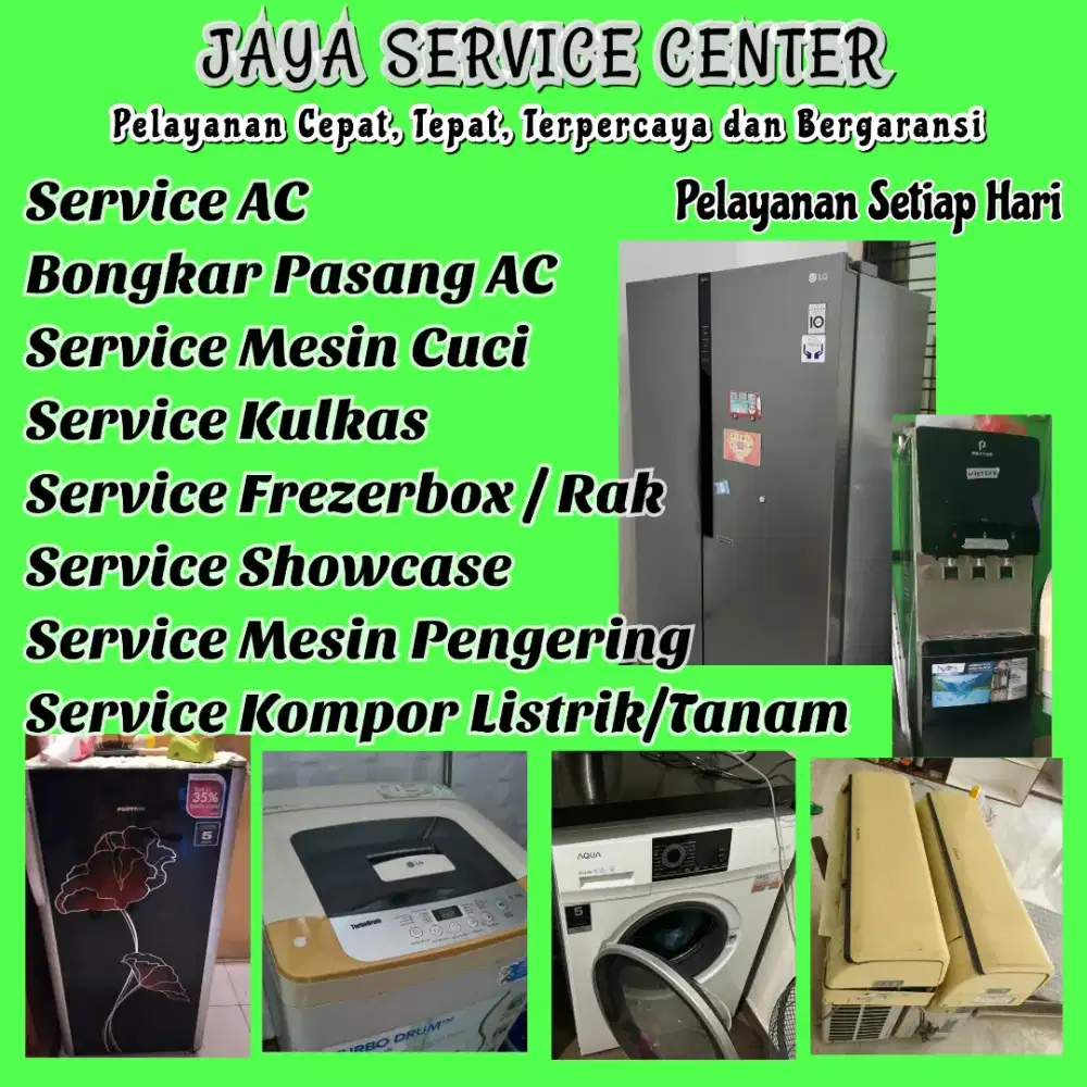 Service Kulkas Frezer Bongkar Pasang Servis AC Mesin Cuci Sangkapura