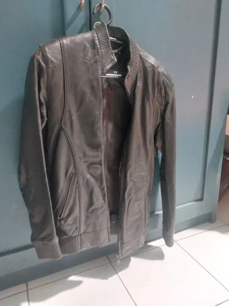 Jaket kulit asli garut