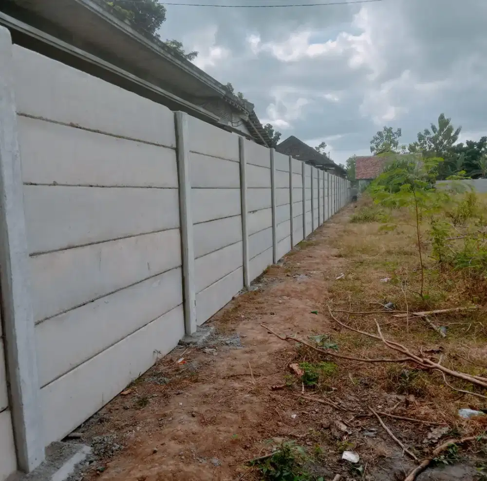 pagar panel beton precast