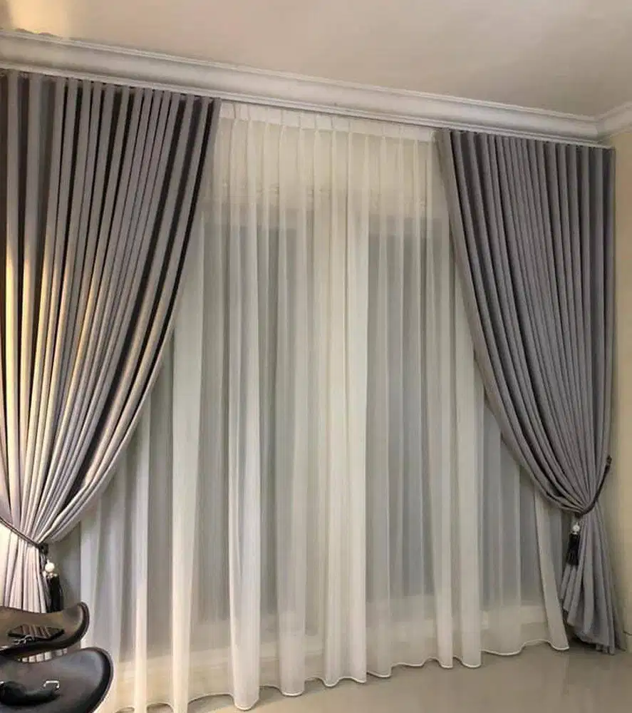 Pembuatan Gorden Pasang Wallpaper Korden Gordeng Horden Roller Blind