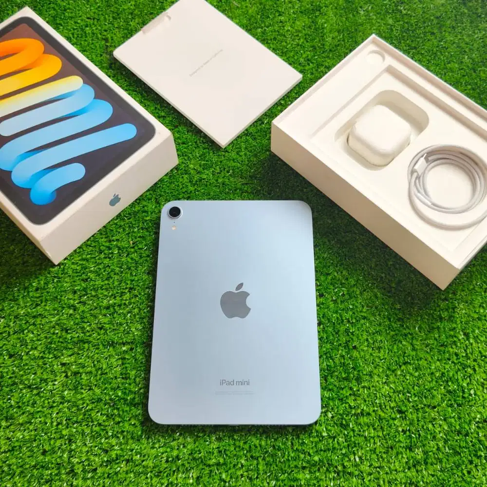 iPad Mini 7 128Gb Blue WiFi only BH 98% Kondisi mulus fullset ori