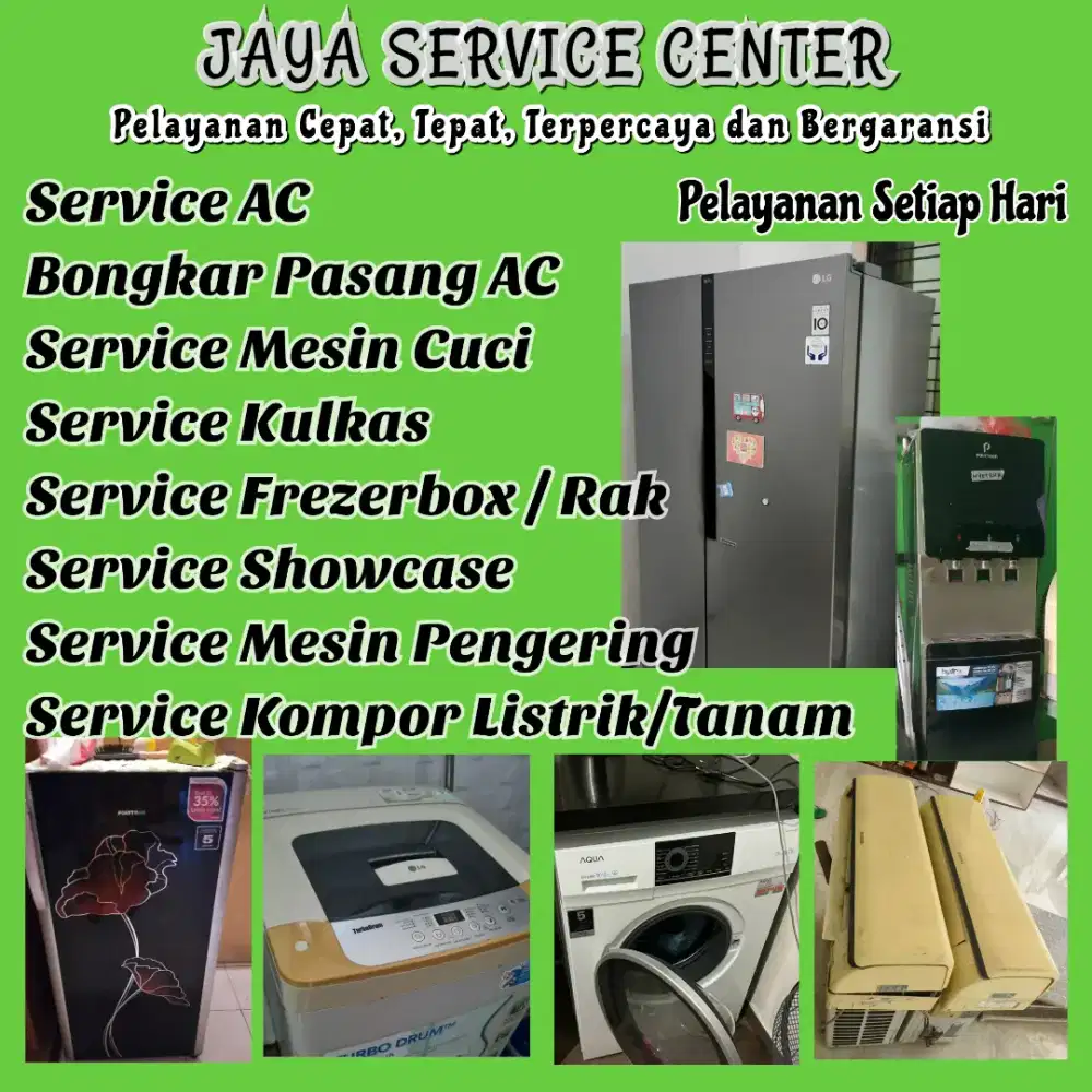 Service AC Bongkar AC Pasang AC Servis Kulkas Mesin Cuci Ujung Pangkah