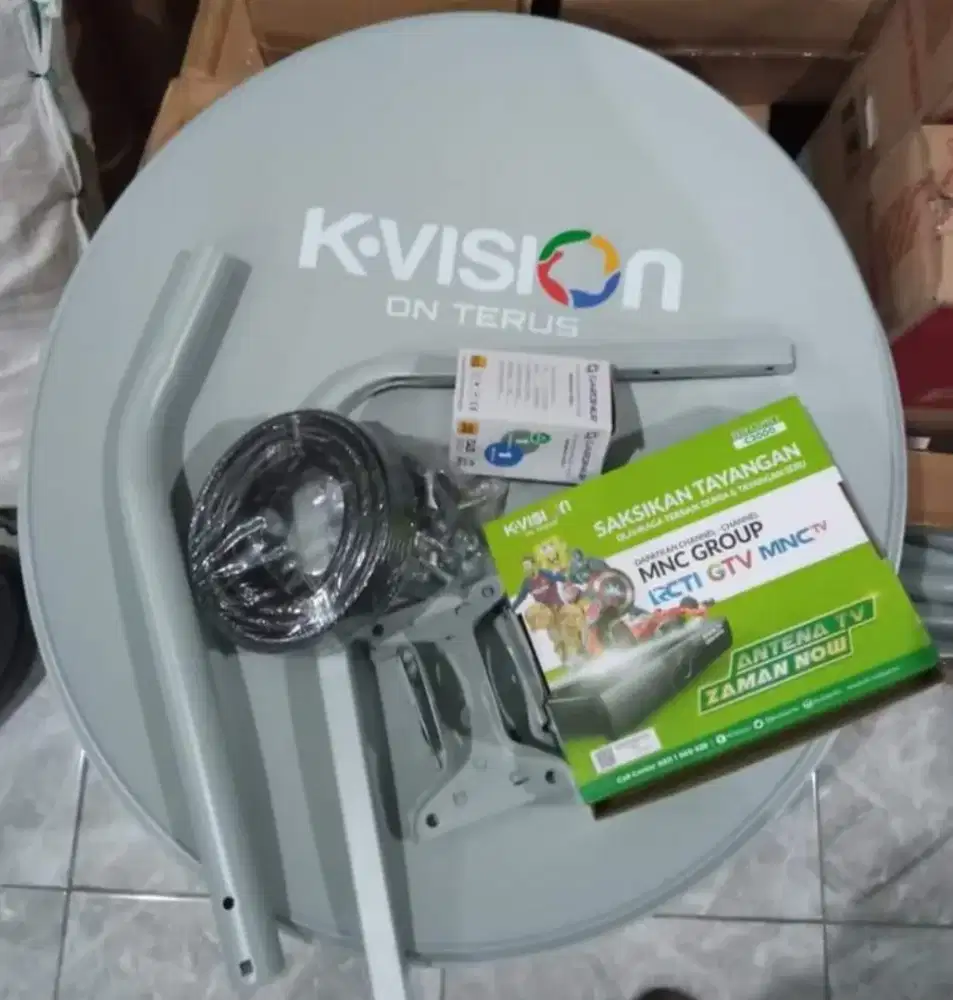 Parabola mini gratis pasang