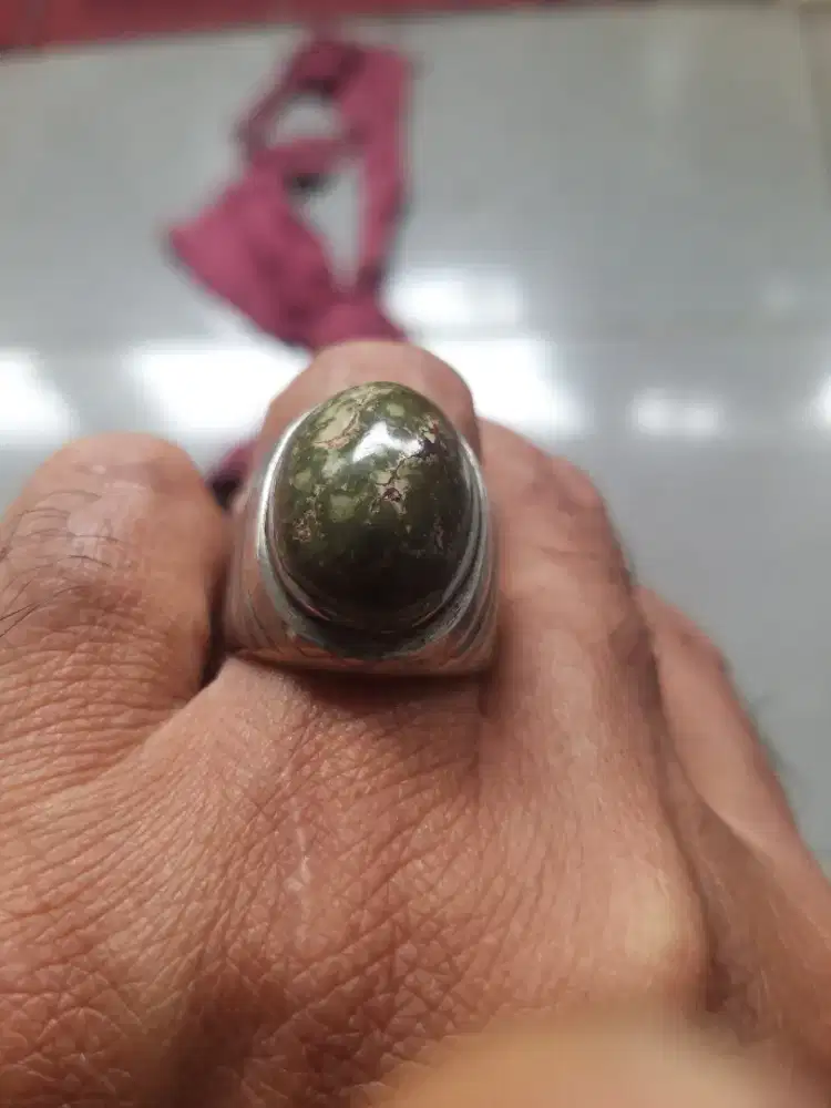 Cincin pirus berkharisma Vintage ikatan perak