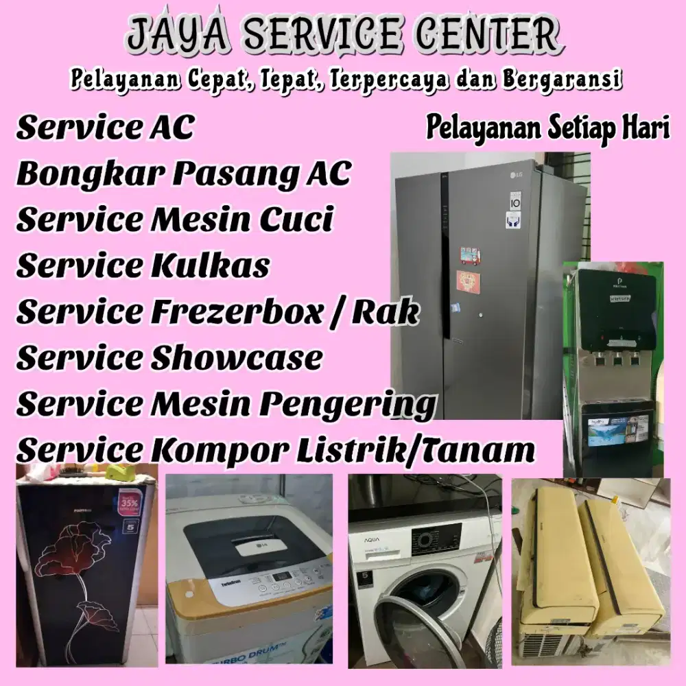 Service Mesin Cuci Frezer Servis Bongkar Pasang AC Kulkas Wringin Anom