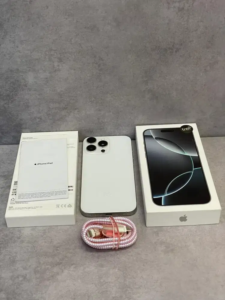 Iphone 16 pro max iBox 256 mulus no minus
