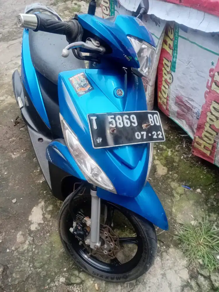 Yamaha mio j fi surat lengkap pajak off