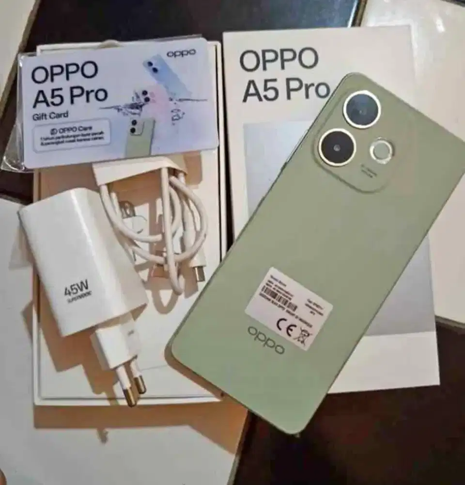 Promo AKHIR TAHUN‼️OPPO A5 PRO (8+8/128)Promo hp baru, segel, murah