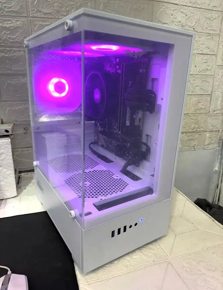 Paket PC Ryzen 5 5600G Ram 32GB B450M Ssd 128Gb Wifi Free Kirim Garnsi