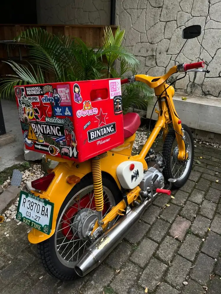 Honda c100 (mesin astrea 800)