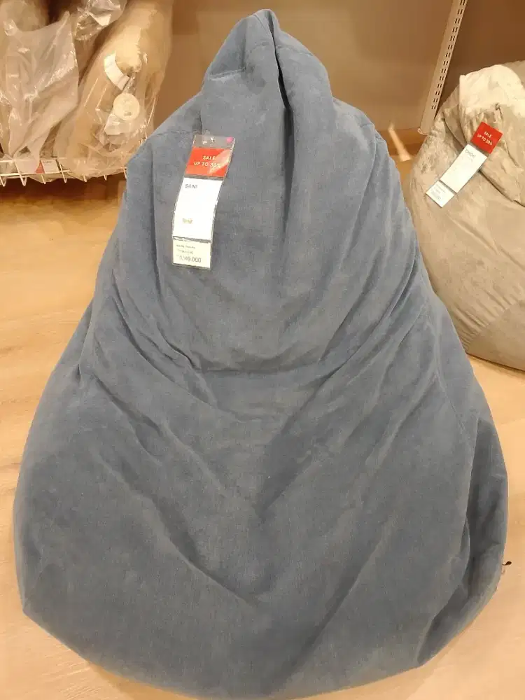 SANI Bean Bag - Denim Blue P: 80X100X80cm