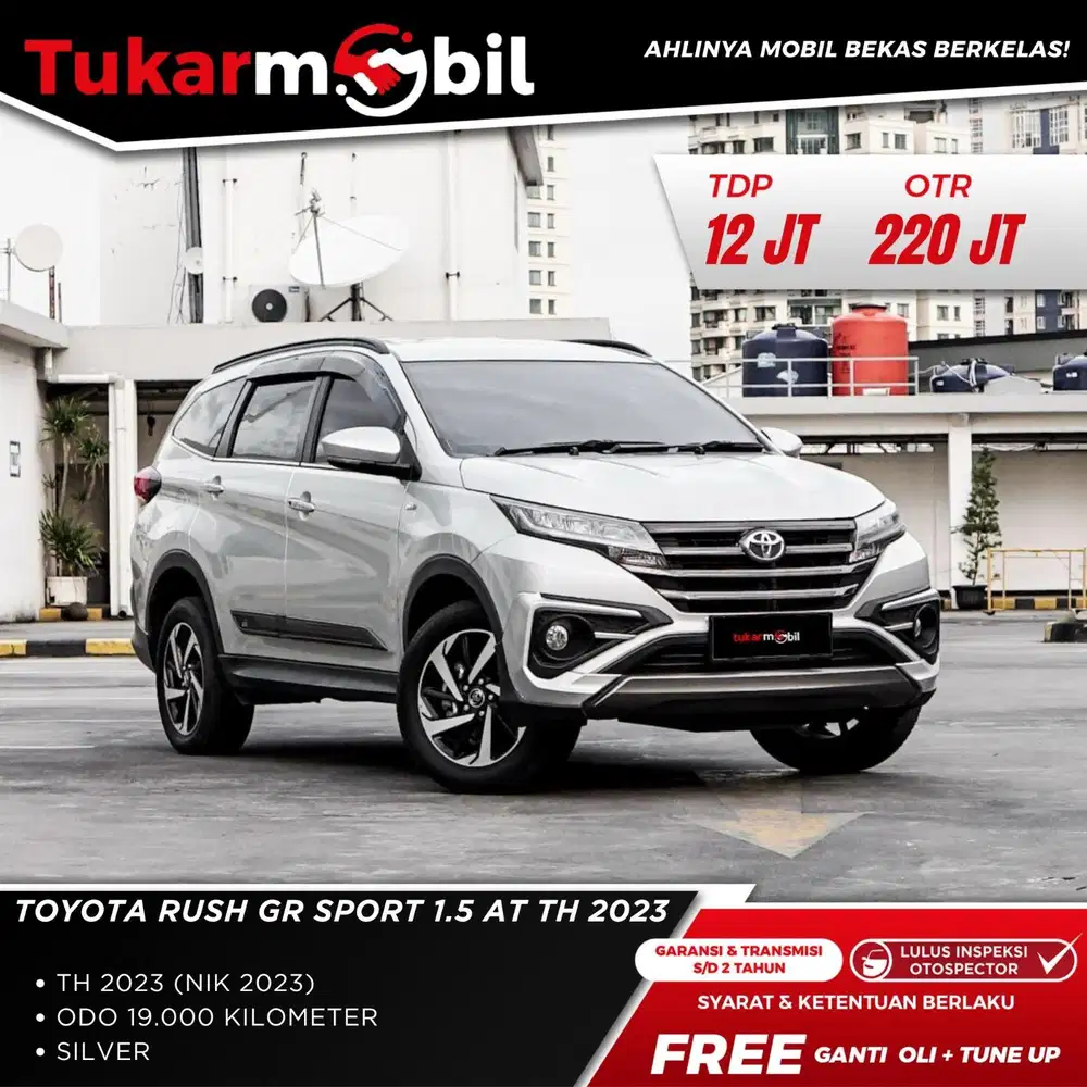 DP 12JT!!! Toyota Rush GR Sport AT 2023