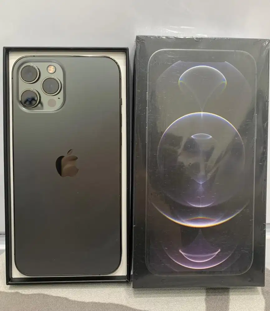 IPHONE 12 PROMAX 256GB GRAPHITE RESMI