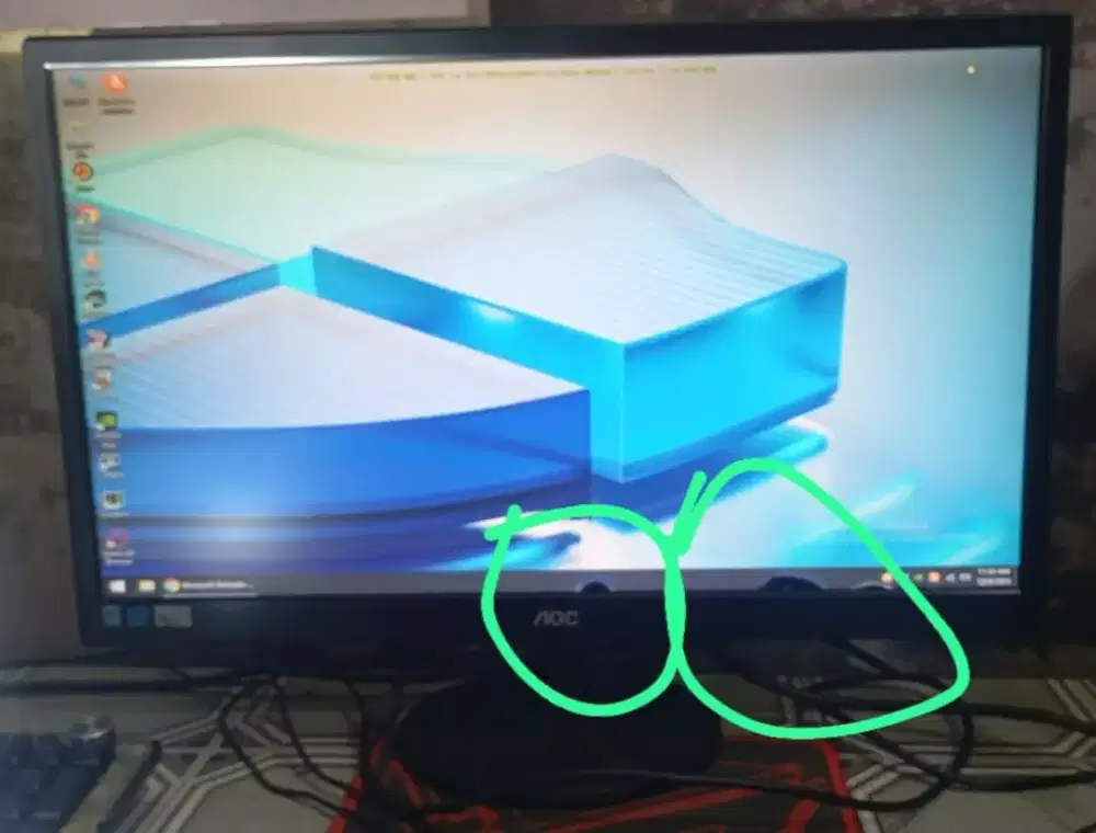 Monitor LED AOC 19 inci