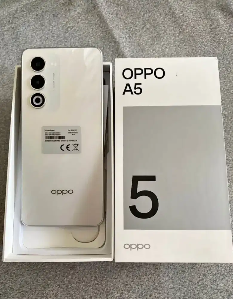 Promo AKHIR TAHUN‼️OPPO A5 (8+8/128) Promo hp baru, segel dan murah.
