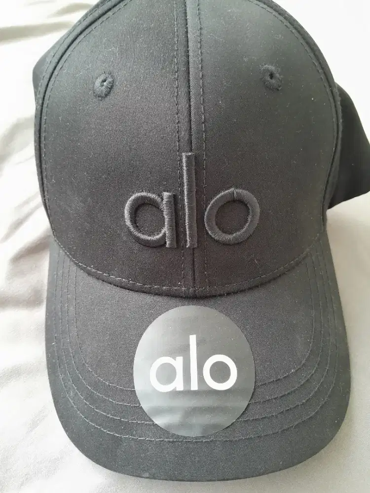 Topi alo unisex hitam