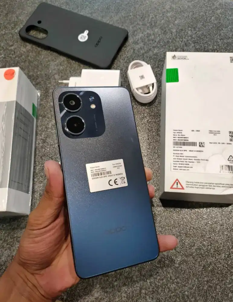 Promo AKHIR TAHUN‼️OPPO A5x (4+4/128) Promo hp baru, segel dan murah.