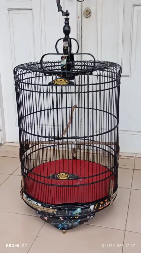 Sangkar Bulat Kuby dm 52cm