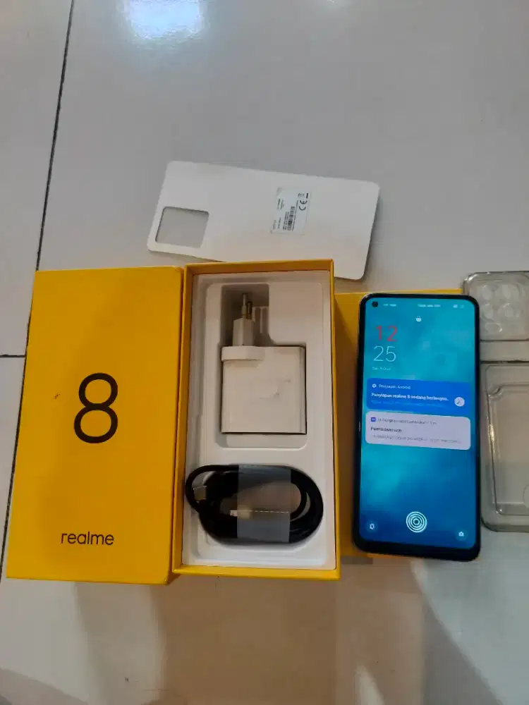 Jual Cepat HP Realme 8 Ram 8/128gb Fullset