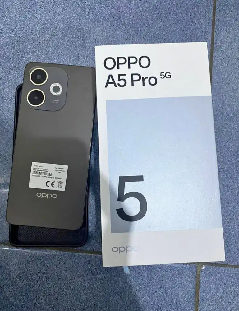 Promo AKHIR TAHUN‼️OPPO A5 PRO 5G (8+8/128) Promo hp baru,segel, murah
