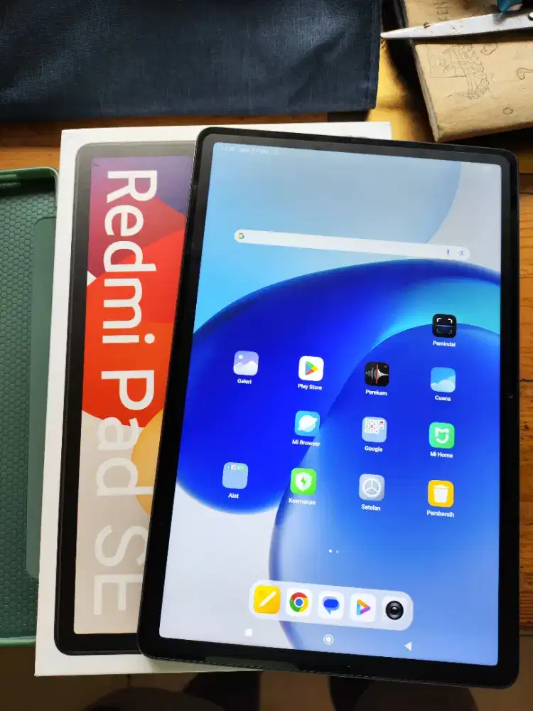 Redmi Pad SE 4/128 full set Mulus Like new Nominus siap pake