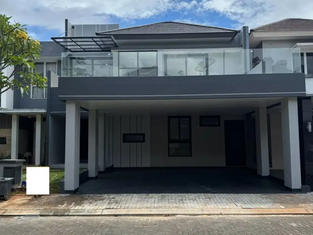 RUMAH BARU MINIMALIS DE PARK CAJUPUTI BSD Semua KT Master bedroom