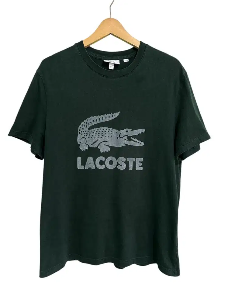 Kaos Lacoste size L panjang 70 LD 105