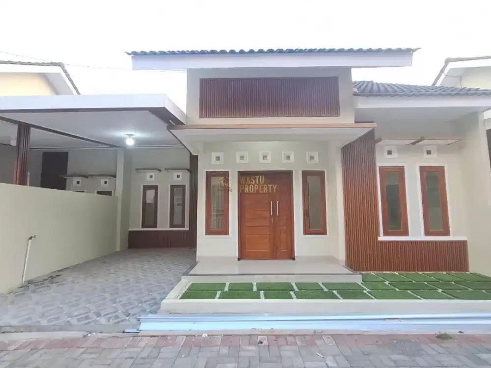 RUMAH BARU SIAP HUNI DAN SIAP BANGUN DALAM CLUSTER DI KALASAN
