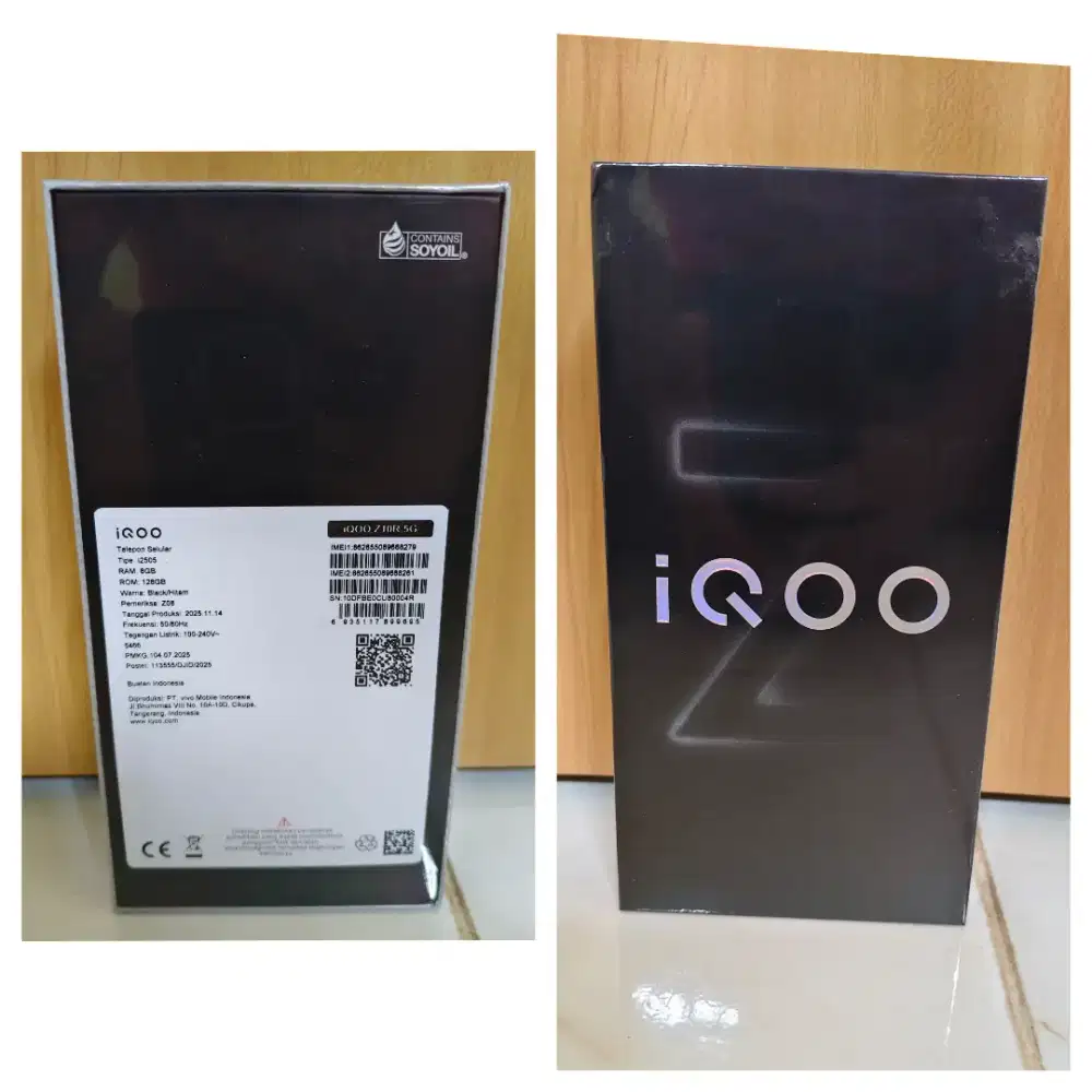 Iqoo z10r 5g 8/128 resmi BNIB baru