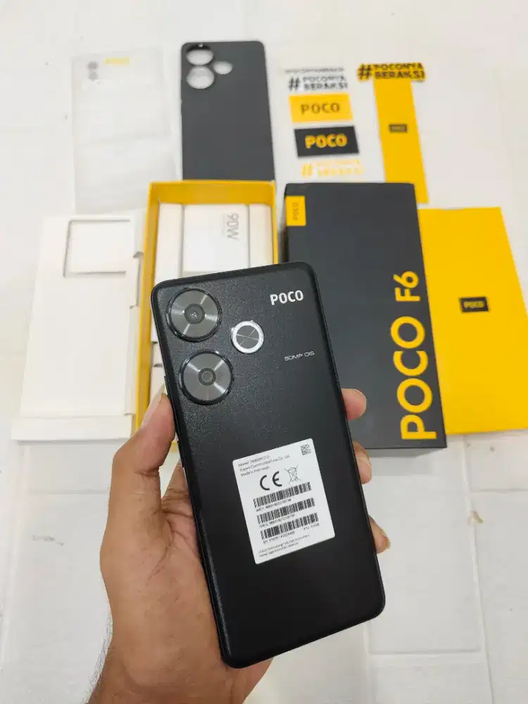 Poco F6 5G 12/512 fullset mulus abis nominus