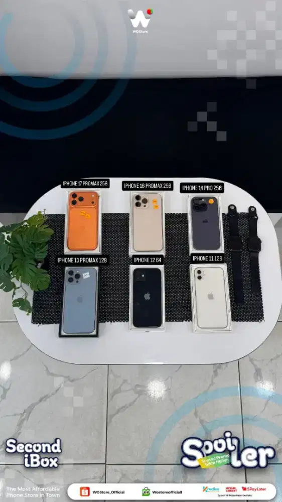 Kredit Iphone Second Ibox Tanpa Dp