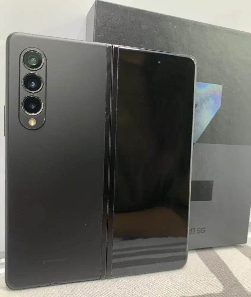 SAMSUNG Z FOLD 3 12/512GB BLACK RESMI