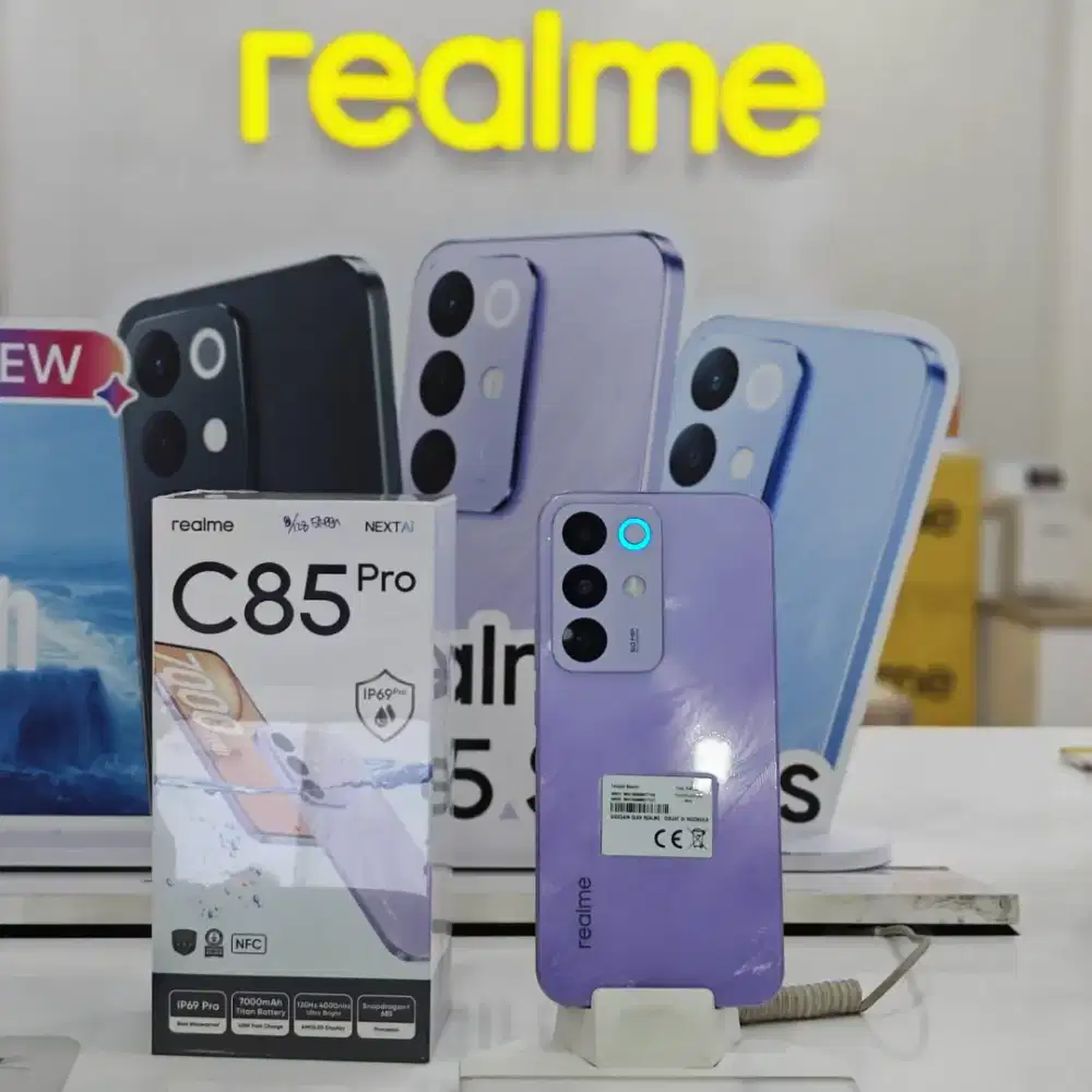 REALME C85PRO TERBARU SNAPDRAGON BATRAI TERBESAR IP69PRO TAHAN AIR