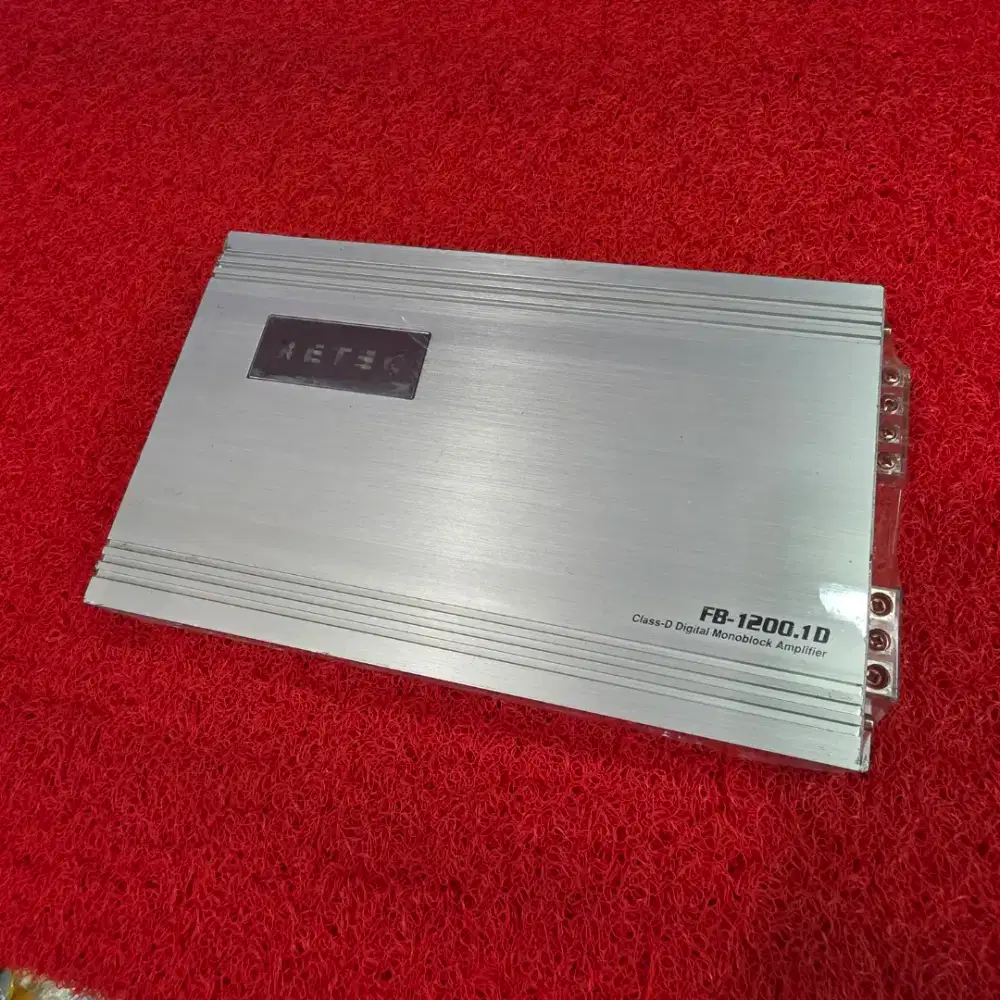 Power Monoblock XETEC FB-1200.1D Class D Digital Monoblock XETEC