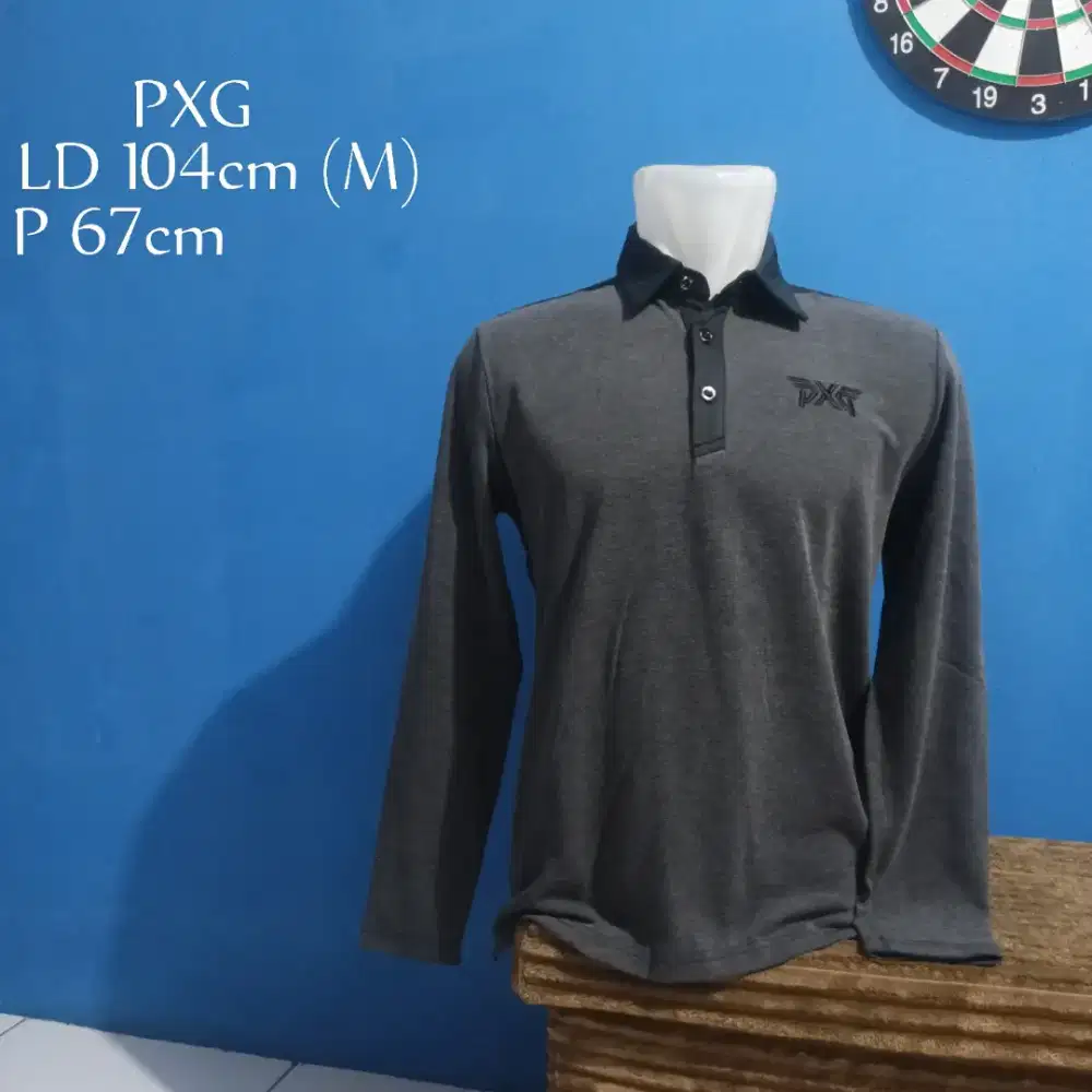 kaos polo pxg abu
