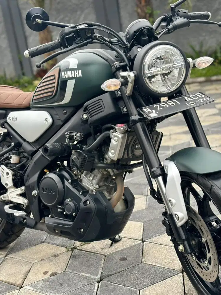 Yamaha XSR 155 VVa 2021 Hijau Doff N Malang Koko Motor