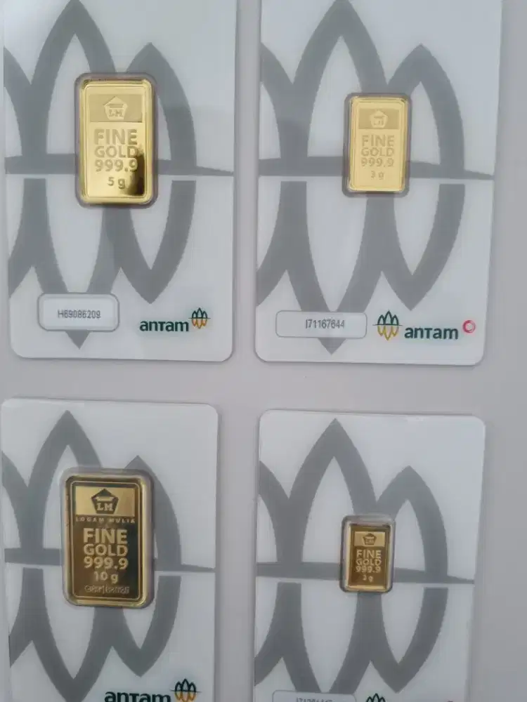 LOGAM MULIA ANTAM EMAS 2GR, 3GR, 5GR, 10GR