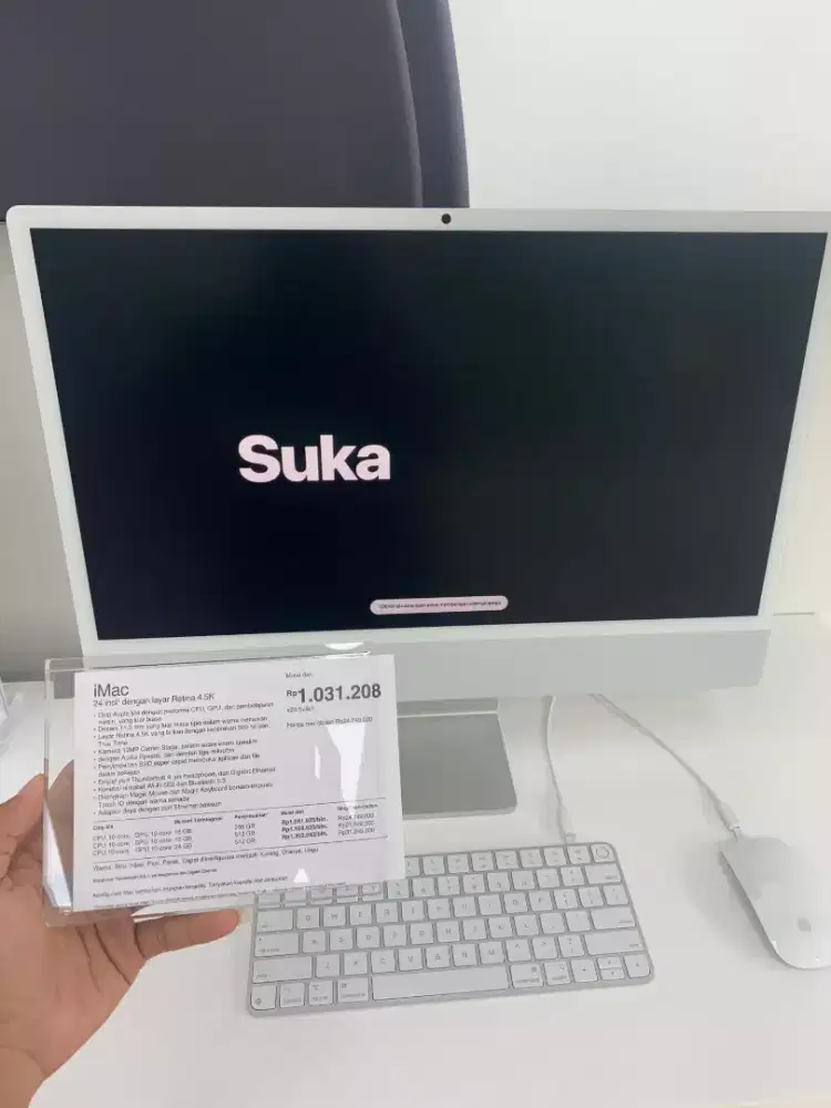iMac 24 inci melayani cicilan tanpa dp bisa sampai free 2x angsuran