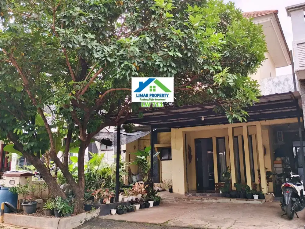 Rumah 2 Lantai Siap Huni dan Strategis di Legenda Wisata Cibubur