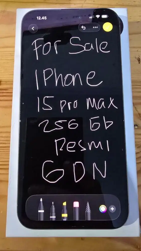 Iphone 15 Pro Max 256Gb Natural Titanium