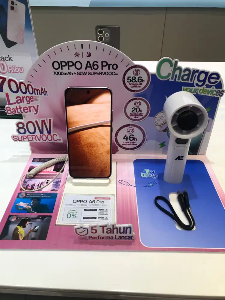Promo cicilan Oppo A6 Pro free 2x cicilan