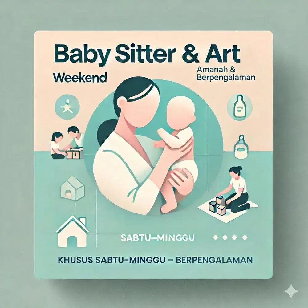 Jasa Baby Sitter & ART Freelance – Khusus Sabtu & Minggu