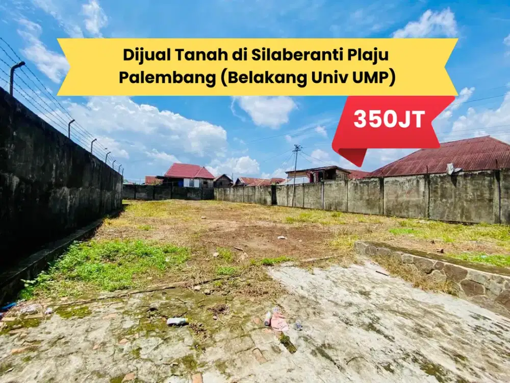 Dijual Tanah di Silaberanti Plaju Palembang
