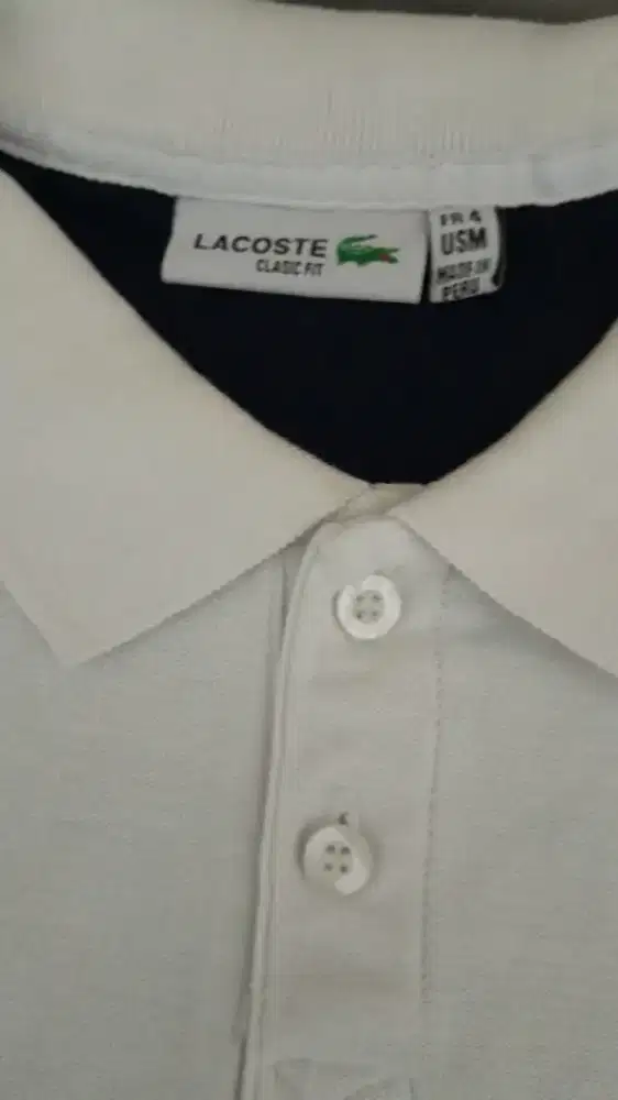 Kaos polo lacoste sisa outlet