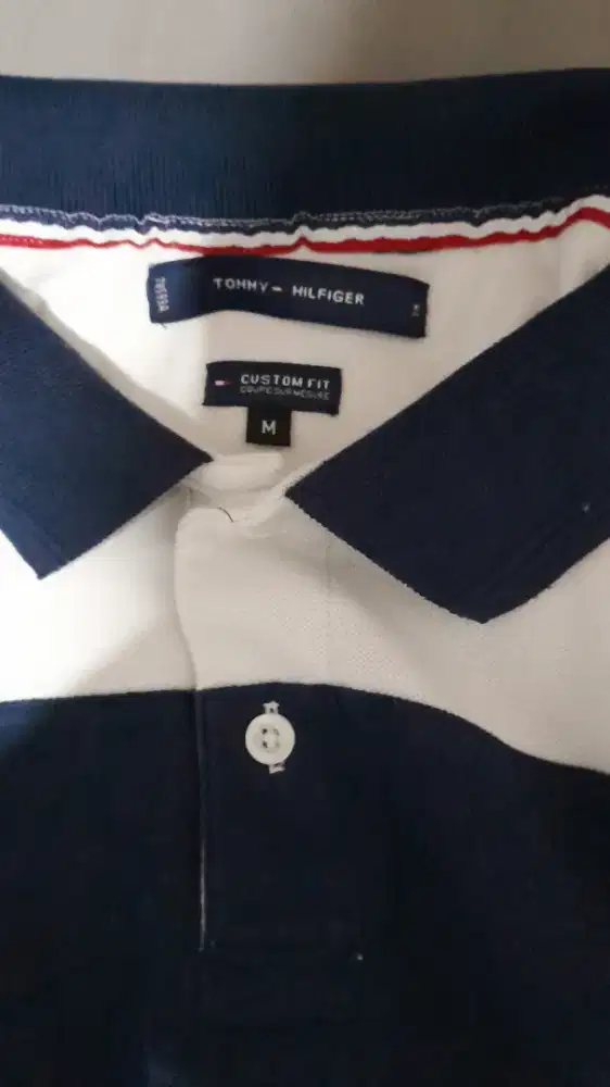 Kaos polo tommy hilfinger ex outlet