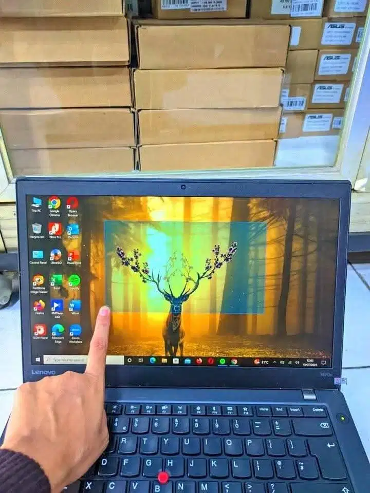 Laptop Lenovo T470s TOUCH- intel core i5 gen 6 RAM 8GB SSD 256GB