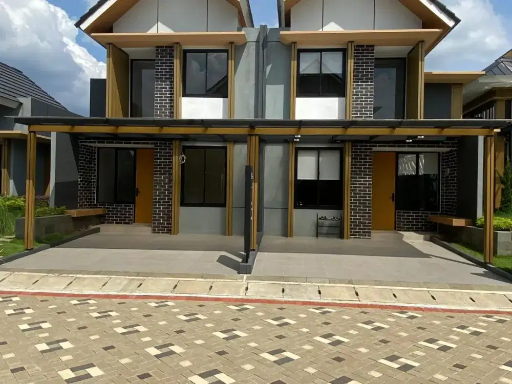 Perumahan unik gaya estetik di bogor barat